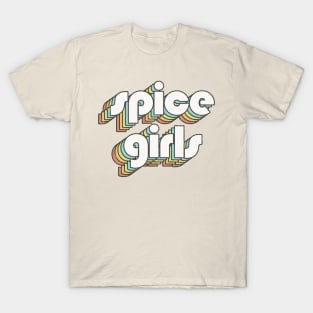 Spice Girls / Rainbow Vintage T-Shirt